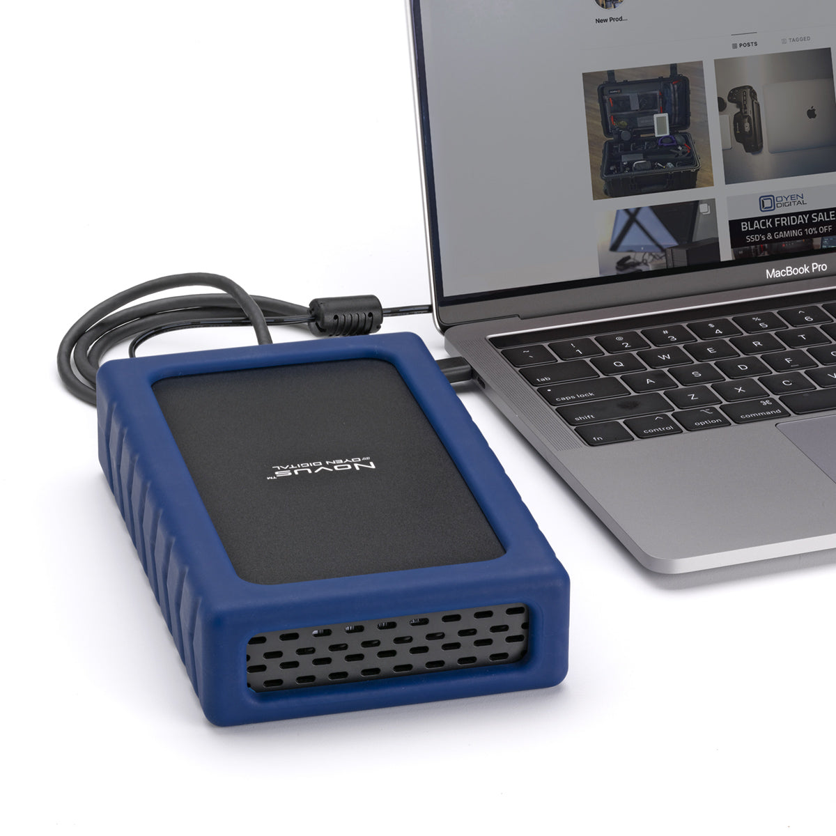 Novus External USB-C Rugged Desktop Hard Drive